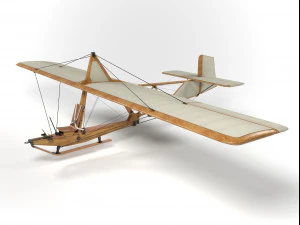 planador sg-38 Modelo 3D