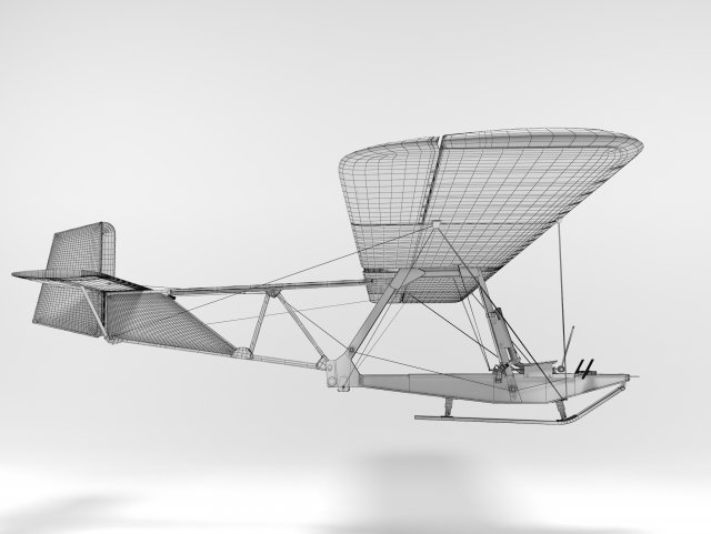Download sg-38 glider 3D Model