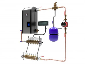 radiant floor heating unit 3D Model