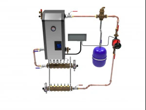 radiant floor heating unit 3D Model