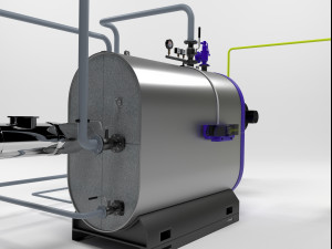 buderus sb745 condensing boiler 3D Модель