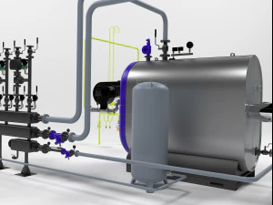 buderus sb745 condensing boiler 3D Model