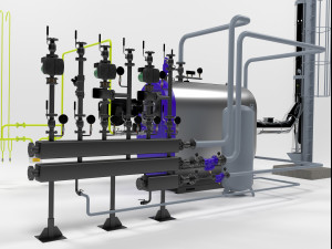 buderus sb745 condensing boiler 3D Модель