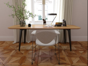 home office 1801 3D Model