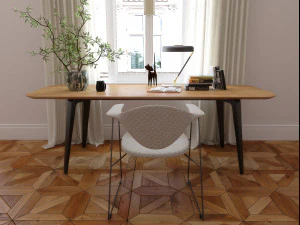 escritório em casa 1801 Modelo 3D