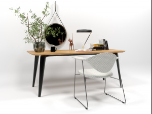 home office 1801 3D Model