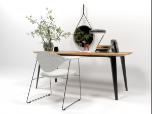 home office 1801 3D Model