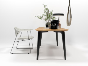 home office 1801 3D Model