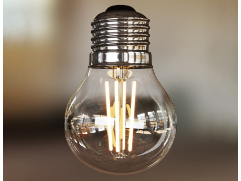 Led bulb lamp E27 3D मॉडल