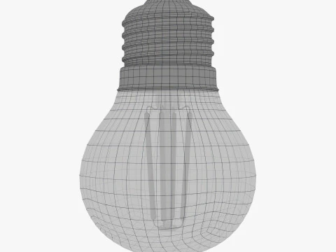 Led bulb lamp E27 3D Model