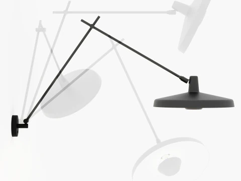 벽 램프 Grupa Arigato 45 3D 모델