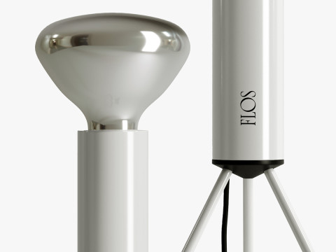 Floor lamp FLOS Luminator 3D Model