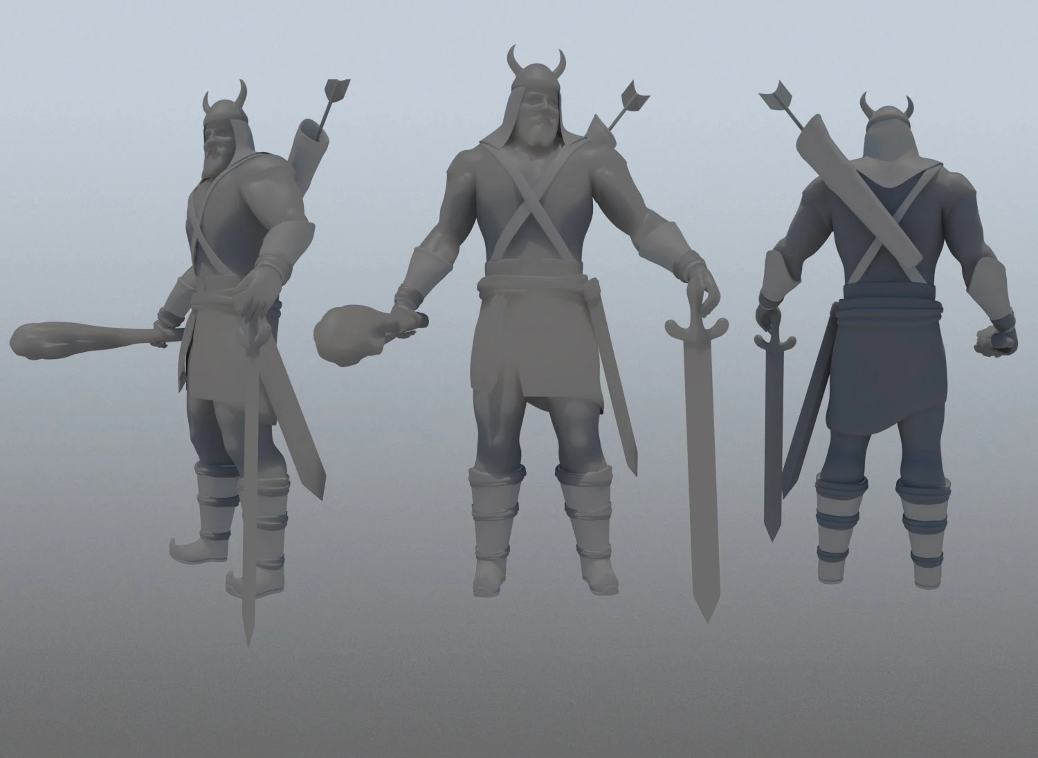 rostam 3D Model .c4d .max .obj .3ds .fbx .stl .blend