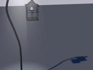 lamp post 3Dモデル