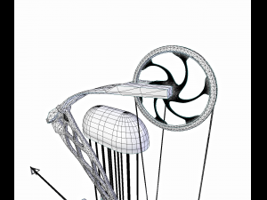 compound bow 3Dモデル