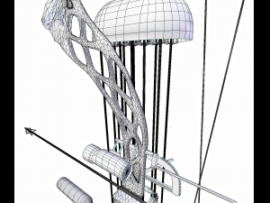 compound bow 3Dモデル