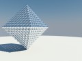 triangle grid 3D 模型