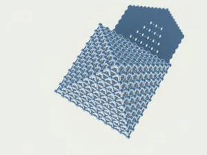 triangle grid 3D Model