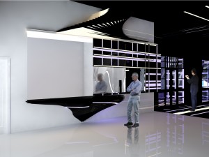 interior of public space 3D Model