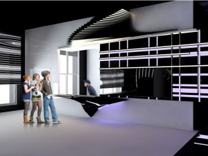 interior of public space 3D Model