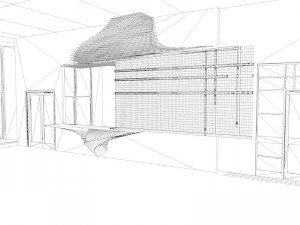 interior of public space 3D Model