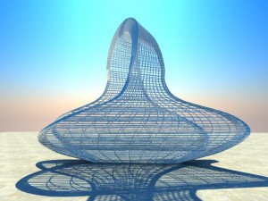 modern sculpture 3Dモデル