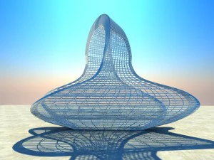 escultura moderna Modelo 3D