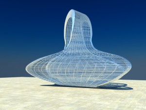 modern sculpture 3Dモデル