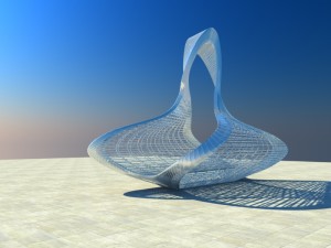 modern sculpture 3Dモデル
