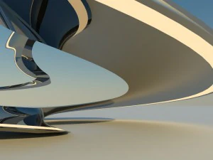 modern sculpture 3D Model