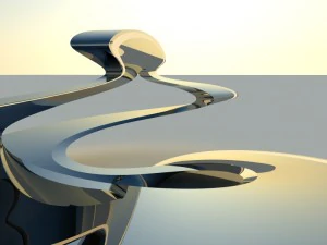 modern sculpture 3D Model