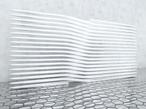freedom wall panel decorative 3D Model