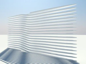 freedom wall panel decorative 3D Model