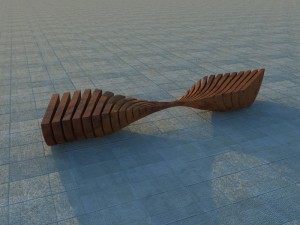 bench Modelo 3D