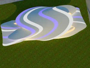 pavilion 3D 模型