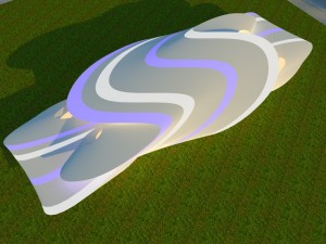 pavilion 3D 模型