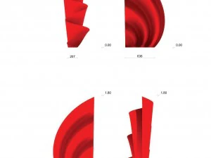 sculpture wave 3D Model