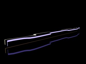 bench neon 3D Модель