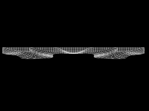 bench neon 3D Модель