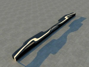 bench neon 3D Model