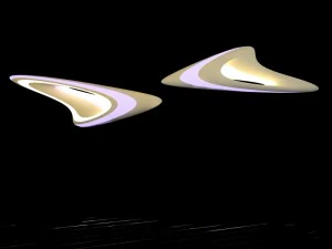lamp wall design together 3D Model