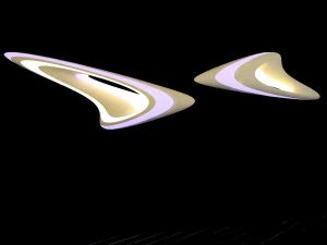 lamp wall design together 3D Model