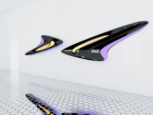 lamp wall design together 3D Model