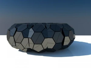 forma abstracta Modelo 3D