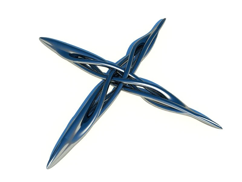 christ jewelery 3D Model .c4d .max .obj .3ds .fbx .stl .blend 