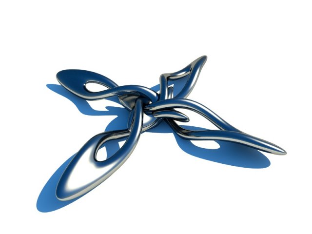cross jewelry 3D Model .c4d .max .obj .3ds .fbx .stl .blend 