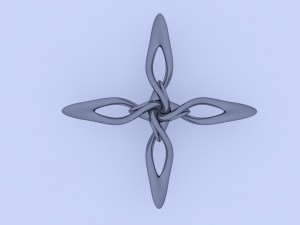cross jewelry 3D Model