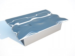table modern 3D-Modell