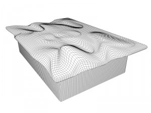 table modern 3D-Modell