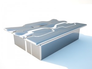 table modern 3D-Modell